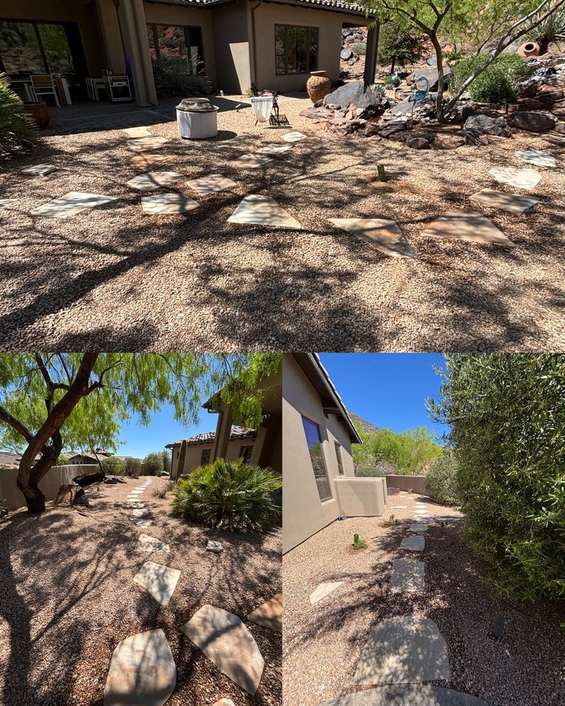 Flagstone stepping stone project