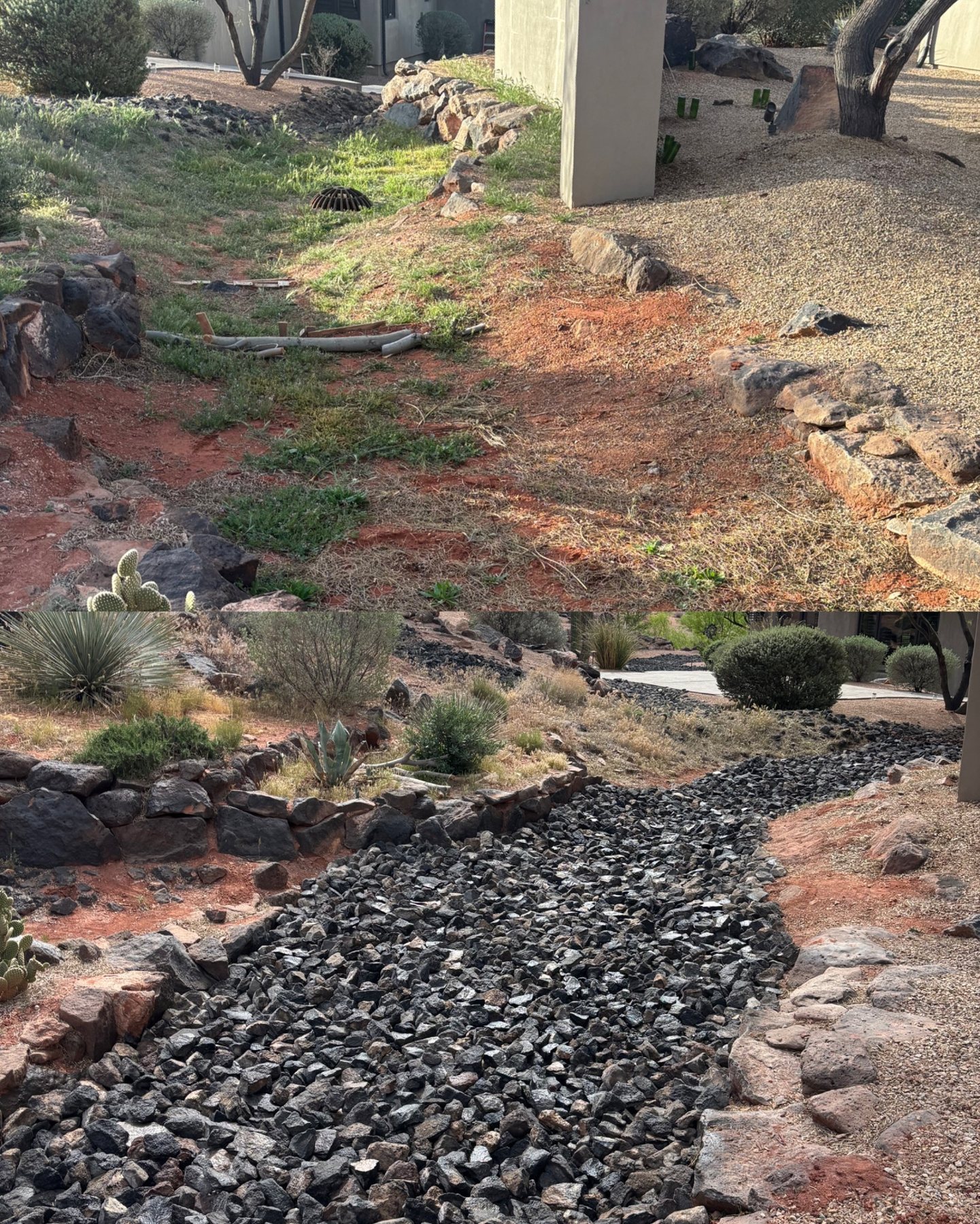 Summit Contracting past landscaping project