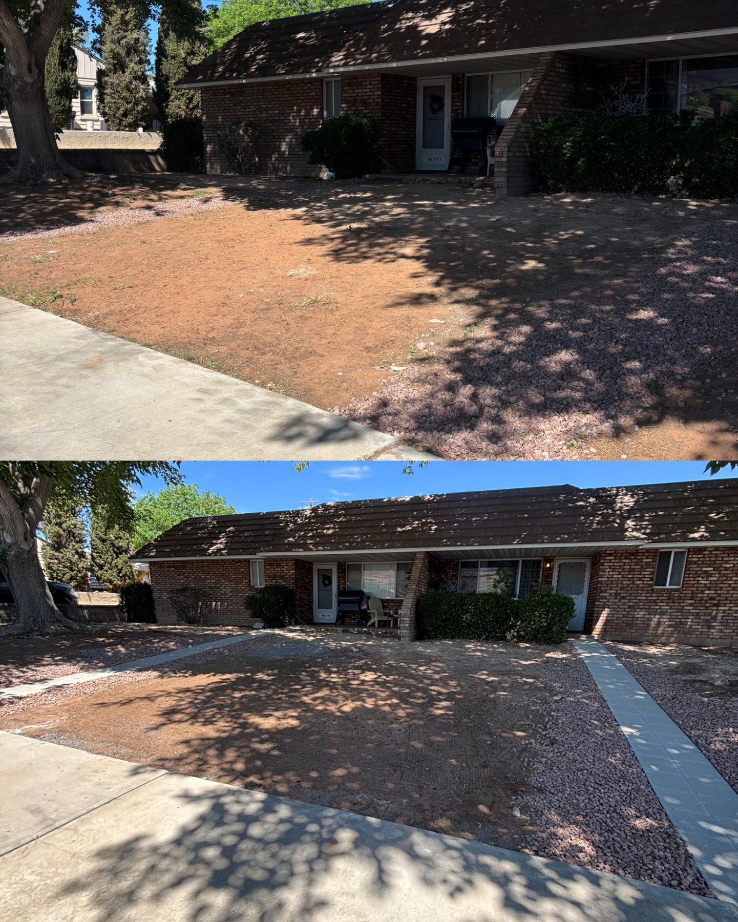 Summit Contracting past landscaping project