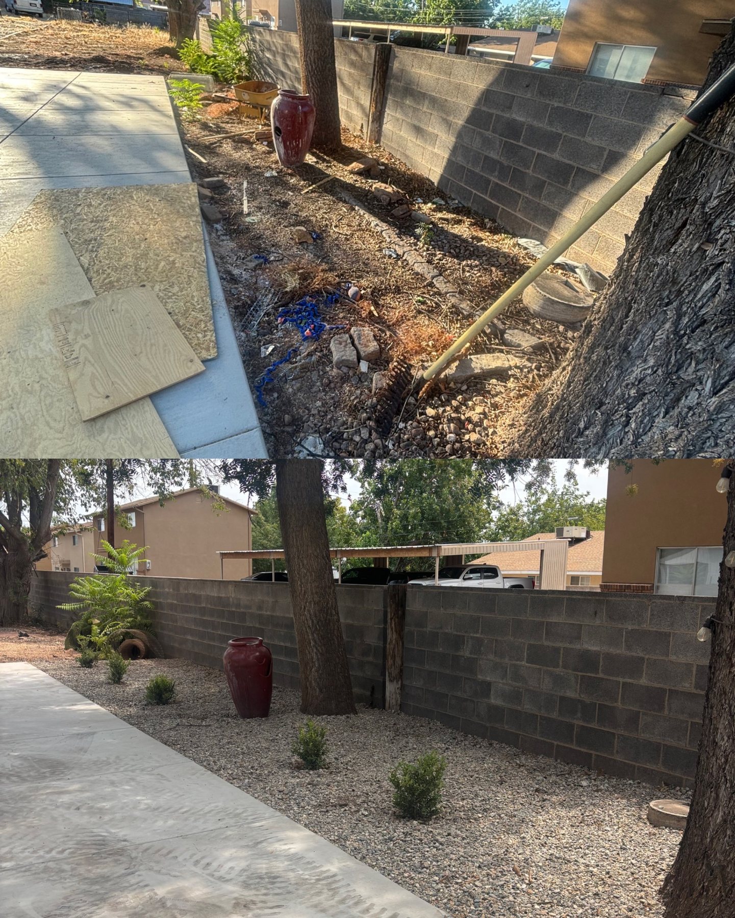 Summit Contracting past landscaping project