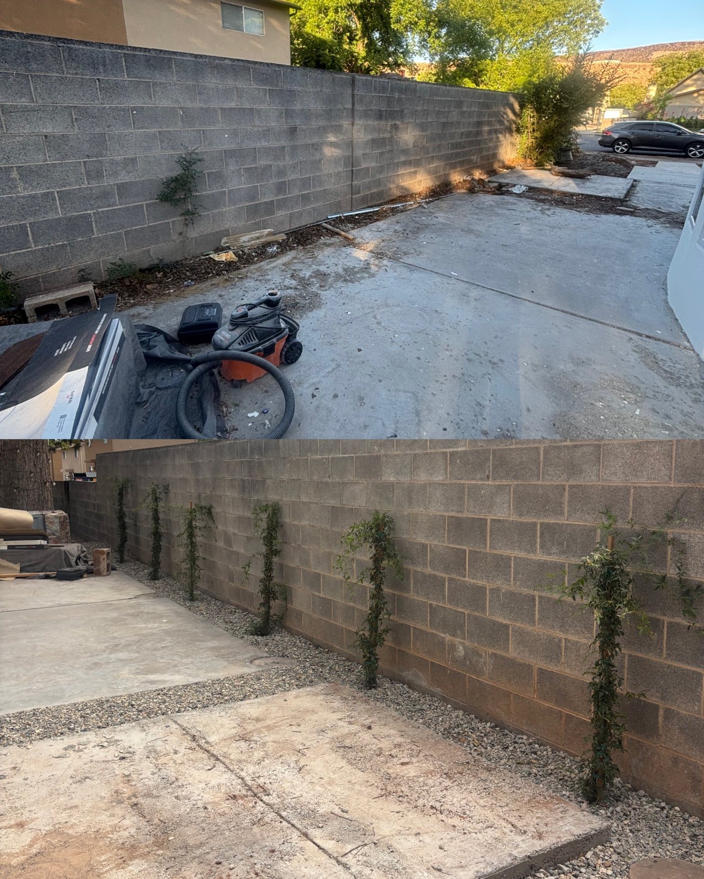 Summit Contracting past landscaping project